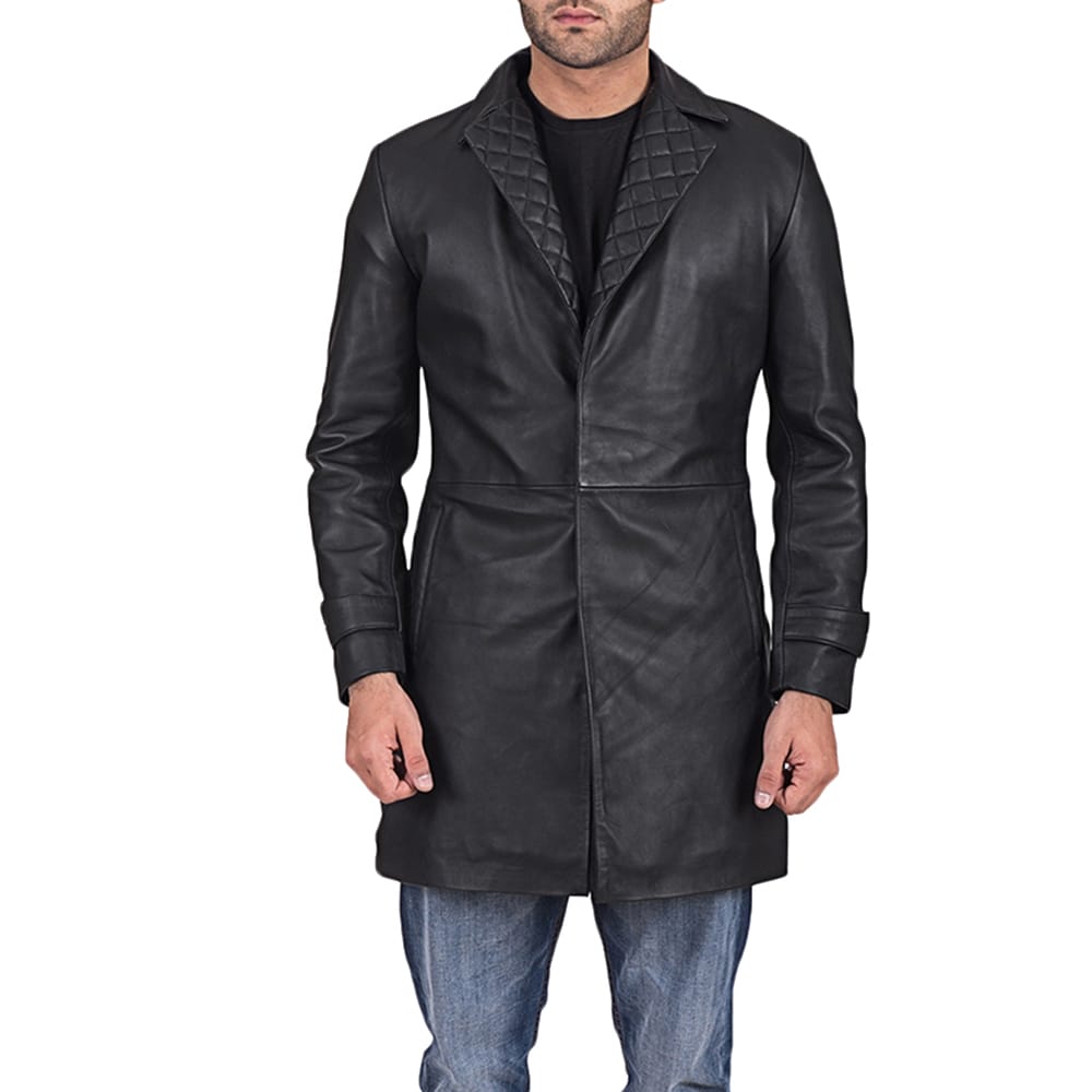 Men Leather Coat