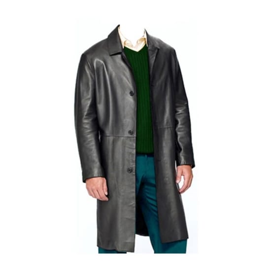 Men Leather Coat