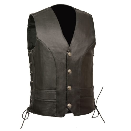 Men Leather Vest