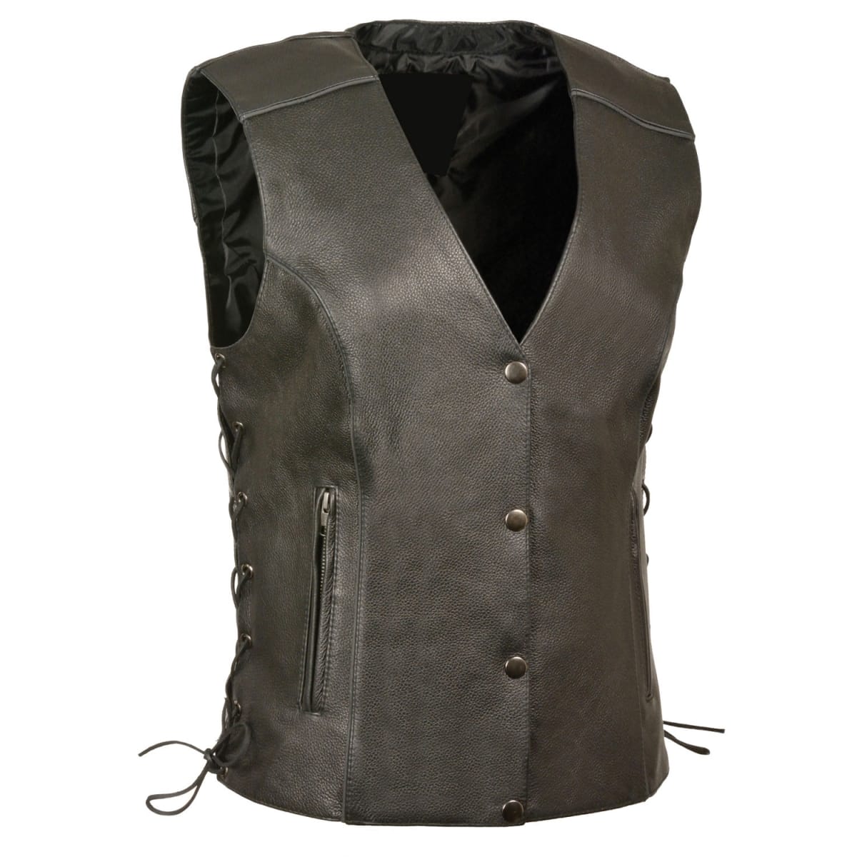 Women Leather Vest