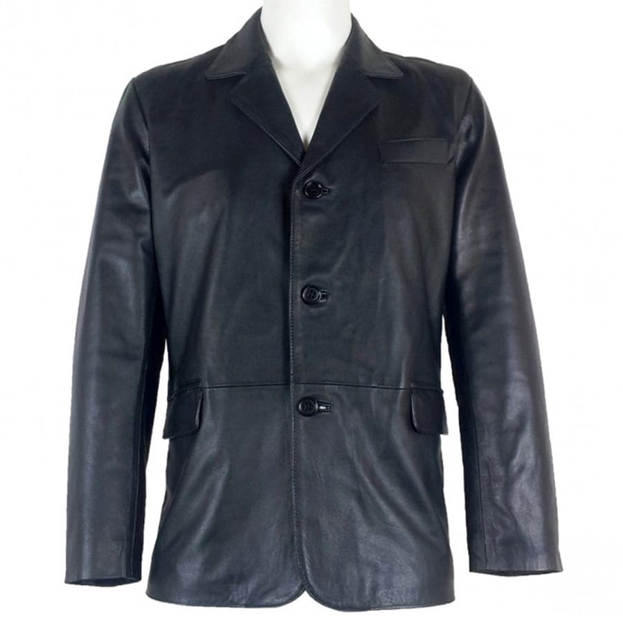 Men Leather Coat