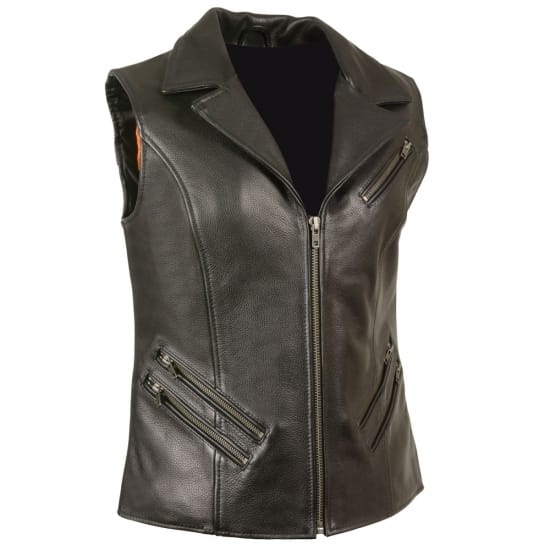 Women Leather Vest
