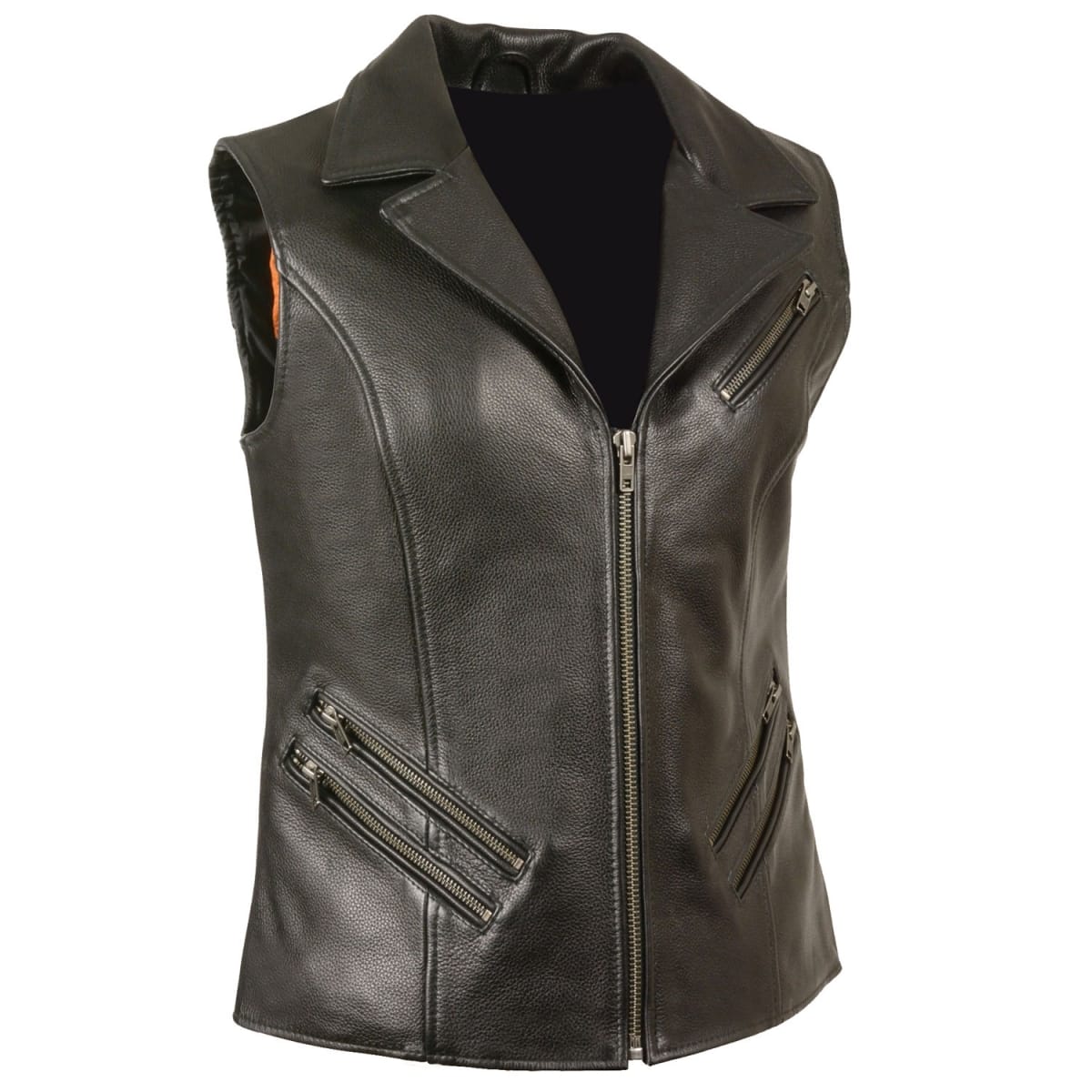 Women Leather Vest