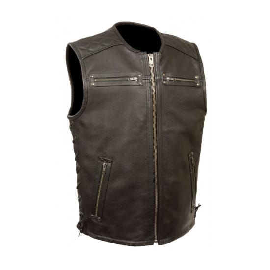 Men Leather Vest