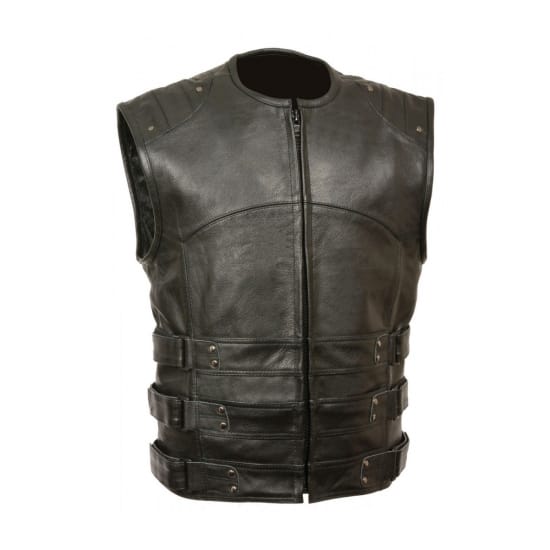 Men Leather Vest