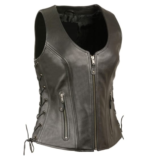 Women Leather Vest