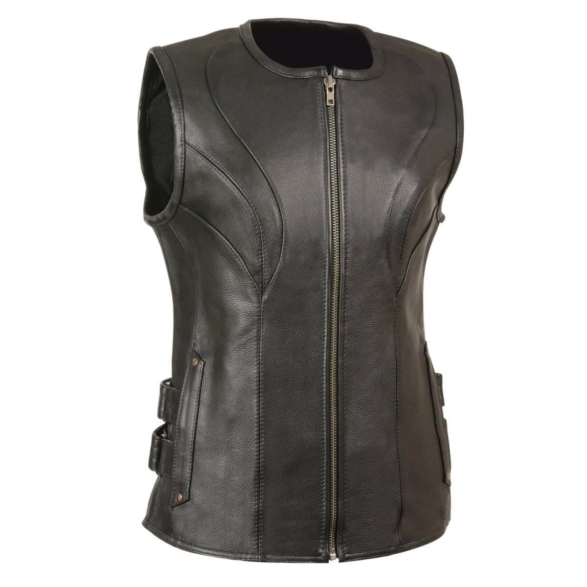 Women Leather Vest