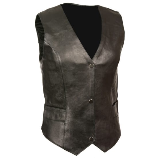 Women Leather Vest